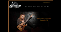 Desktop Screenshot of delaneyguitars.com